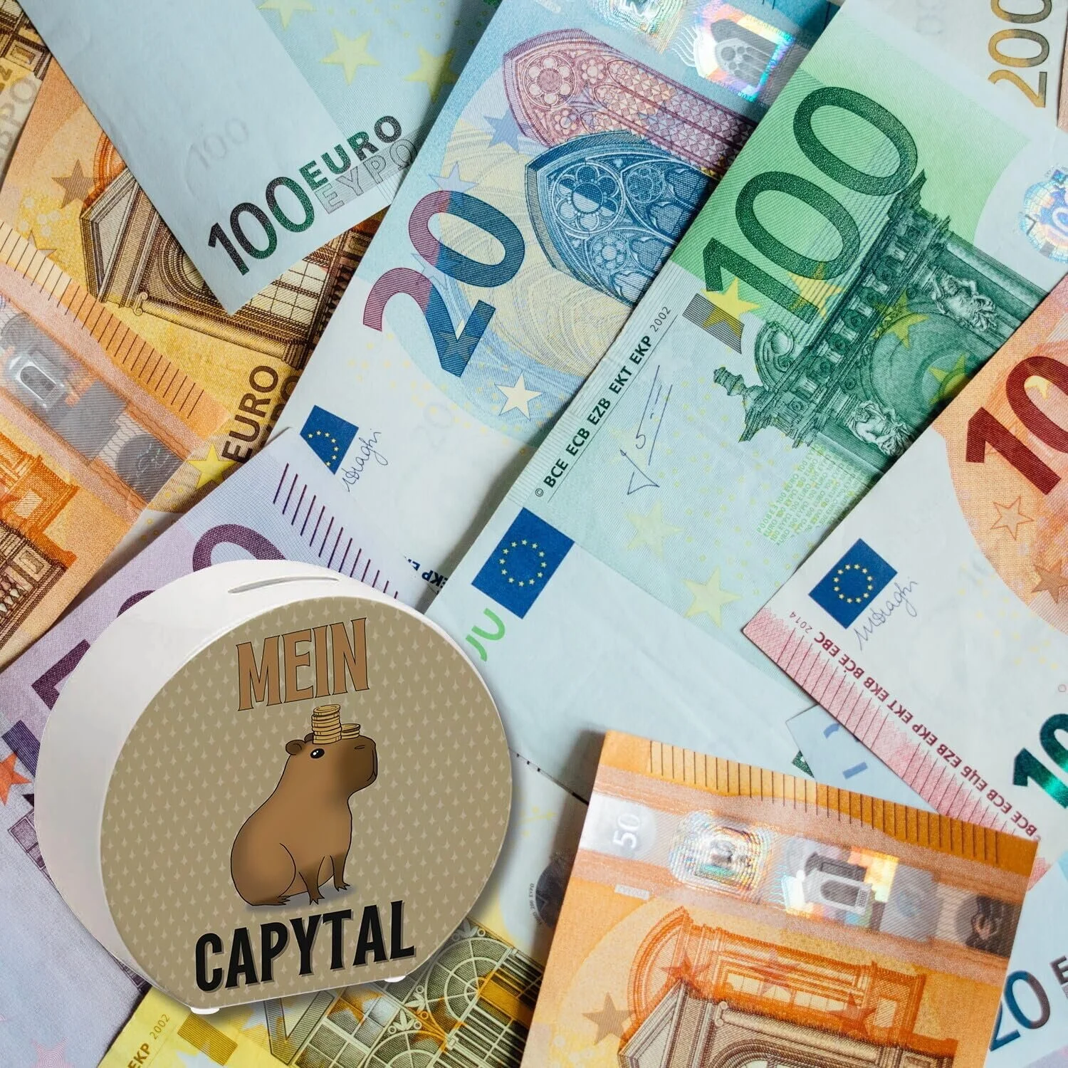 Скарбничка Mein Capytal Капібара керамічна з пробкою, фото №6