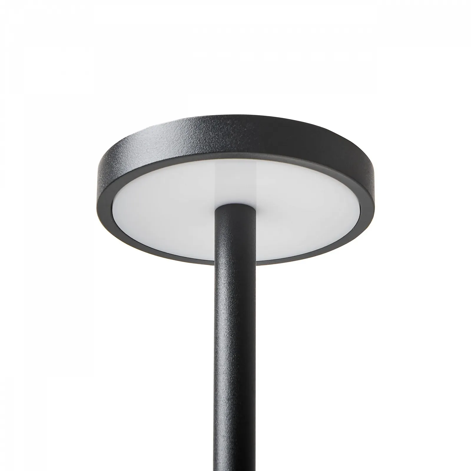 Настільна лампа Beliani Lizandro Метал Чорна Акумуляторна Бездротова Сенсорна, фото №6