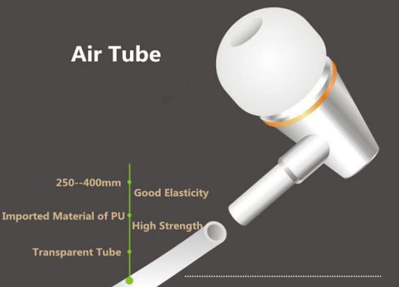 Навушники ibrain FC12-C Air Tube Біла, фото №5 Навушники ibrain FC12-C Air Tube Біла, фото №5