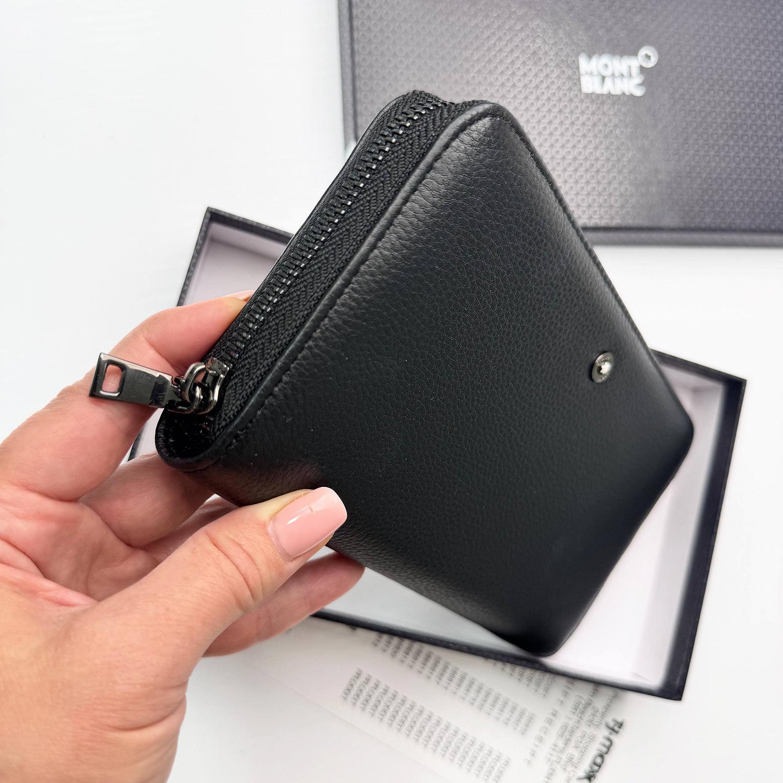 Чоловічий шкіряний гаманець на замку Mont Blanc, фото №8