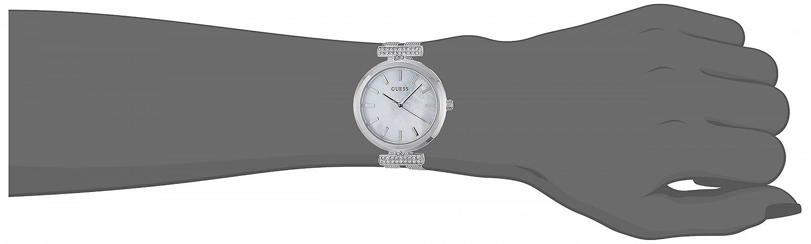 Аналоговые часы Guess GW0471L1 серебряные с браслетом, фото №7