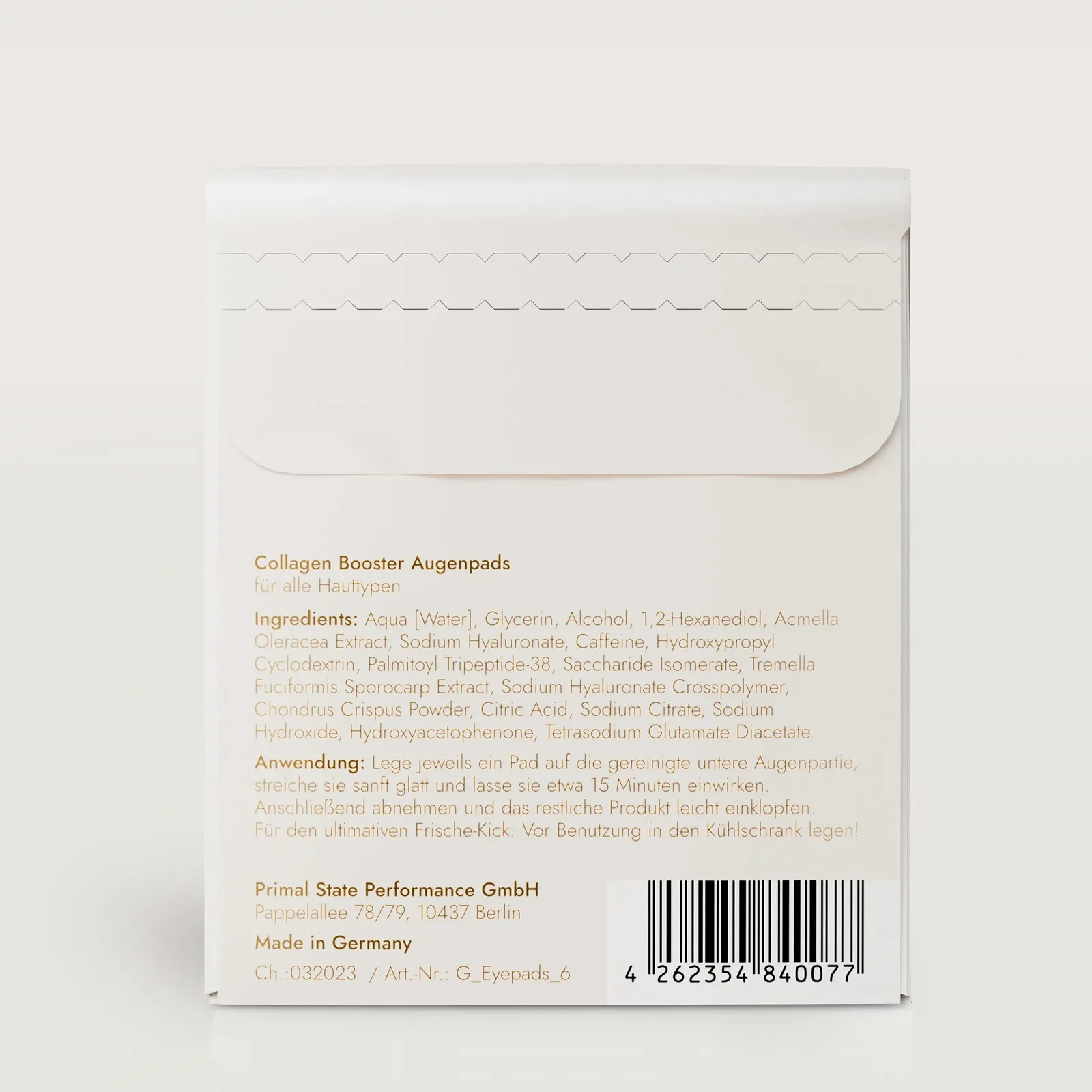 Патчи для глаз Glow25 Collagen [6 саше] с 18 активными ингредиентами - Патчи для глаз с гиалуроновой кислотой, фото №9