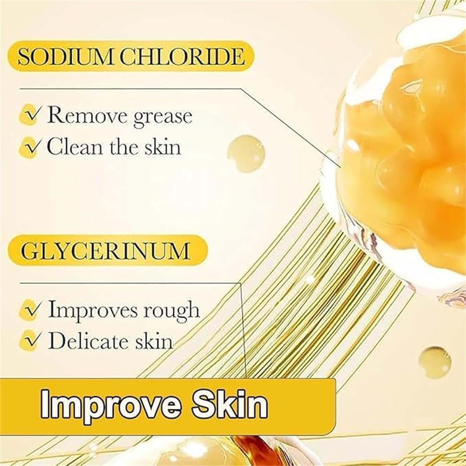 Гель для душу Sulfur Body Wash Cleaning Repair Multi-Action 3-в-1, фото №3