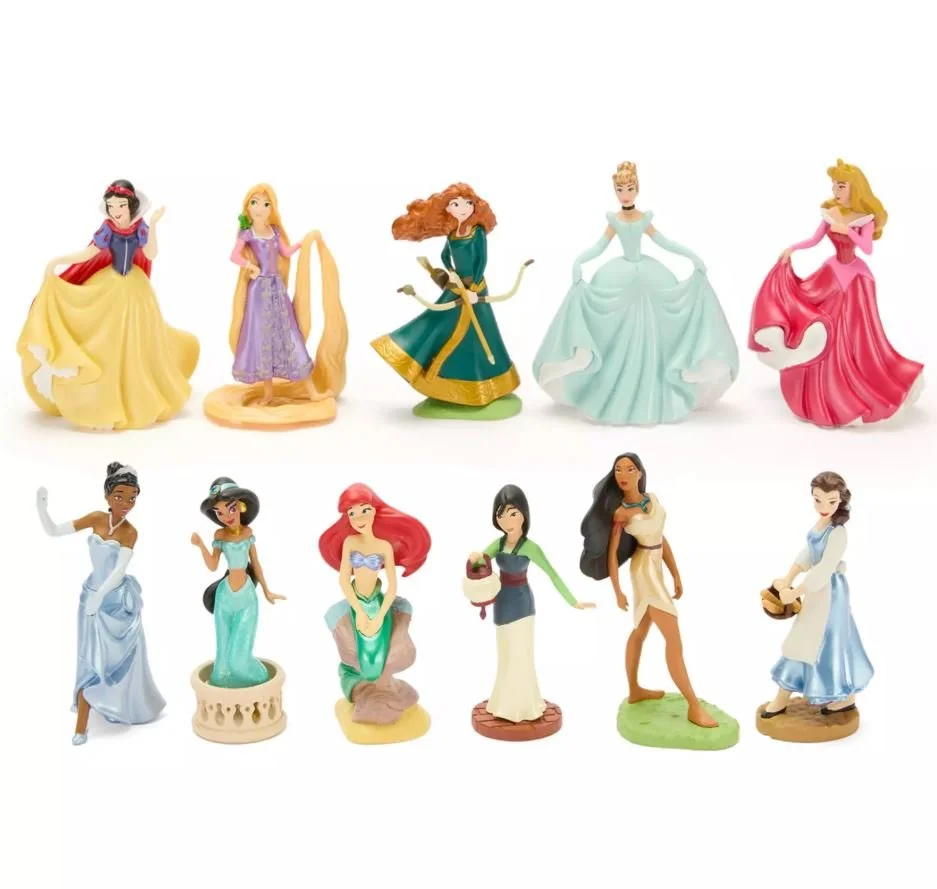 Принцеси Діснея з улюбленцями — великий набір фігурок Disney, фото №2 Принцеси Діснея з улюбленцями — великий набір фігурок Disney, фото №2