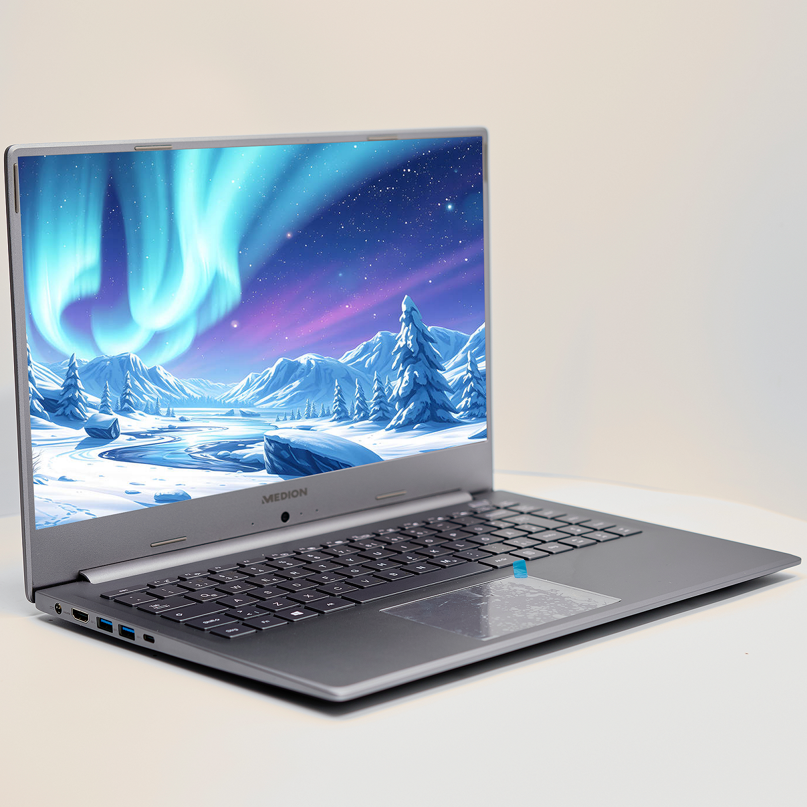 Ноутбук 15.6'' Medion (Lenovo Group) Akoya P15646 | Intel Core i5-8265U | IPS (1920x1080) FullHD | RAM 16 ГБ | SSD 512 ГБ | Nvidia GeForce MX250 | Intel UHD Graphics 620 | Металевий корпус | Win11 (4989), фото №4