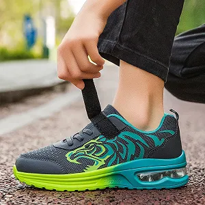 Детские Кроссовки для помещений, для девочек, для бега на улице, легкие дышащие школьные спортивные кроссовки synthetic.ua - Фото 1