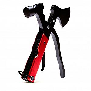 Мультитул I Tool Mini I Набір для виживання I З нержавіючої сталі I Для кемпінгу, походів, вулиці I З ножем, сокирою, молотком, пилою та багатьом іншим - Фото 1