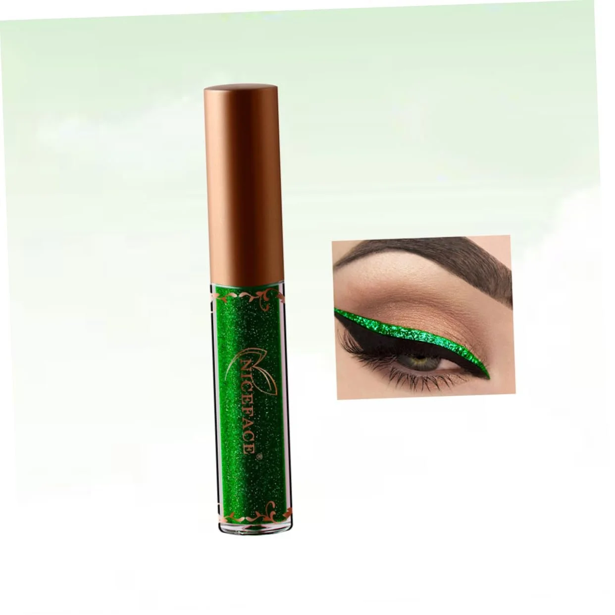 Рідка Підводка для очей DOITOOL Блискуча, фото №4