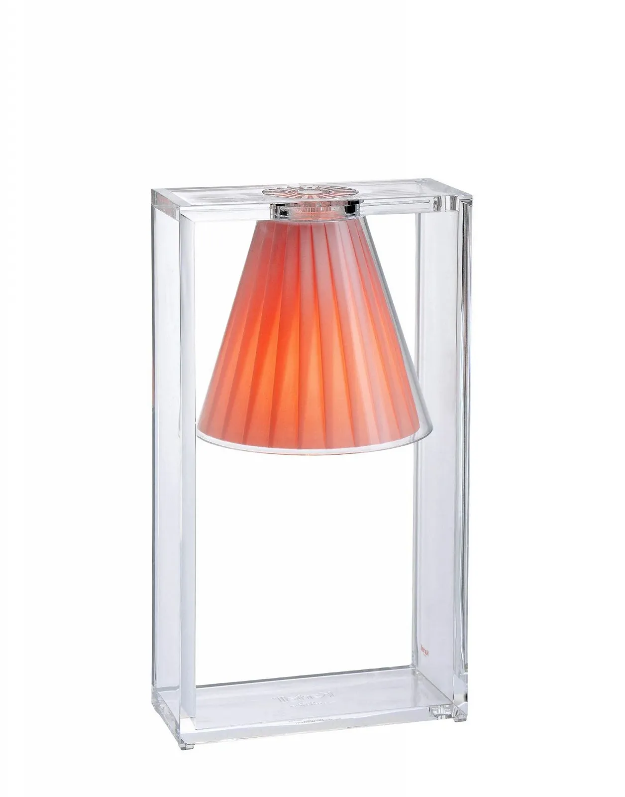 Настільна лампа Kartell Light Air рожева L17 H32 P7,4 см E14, фото №1