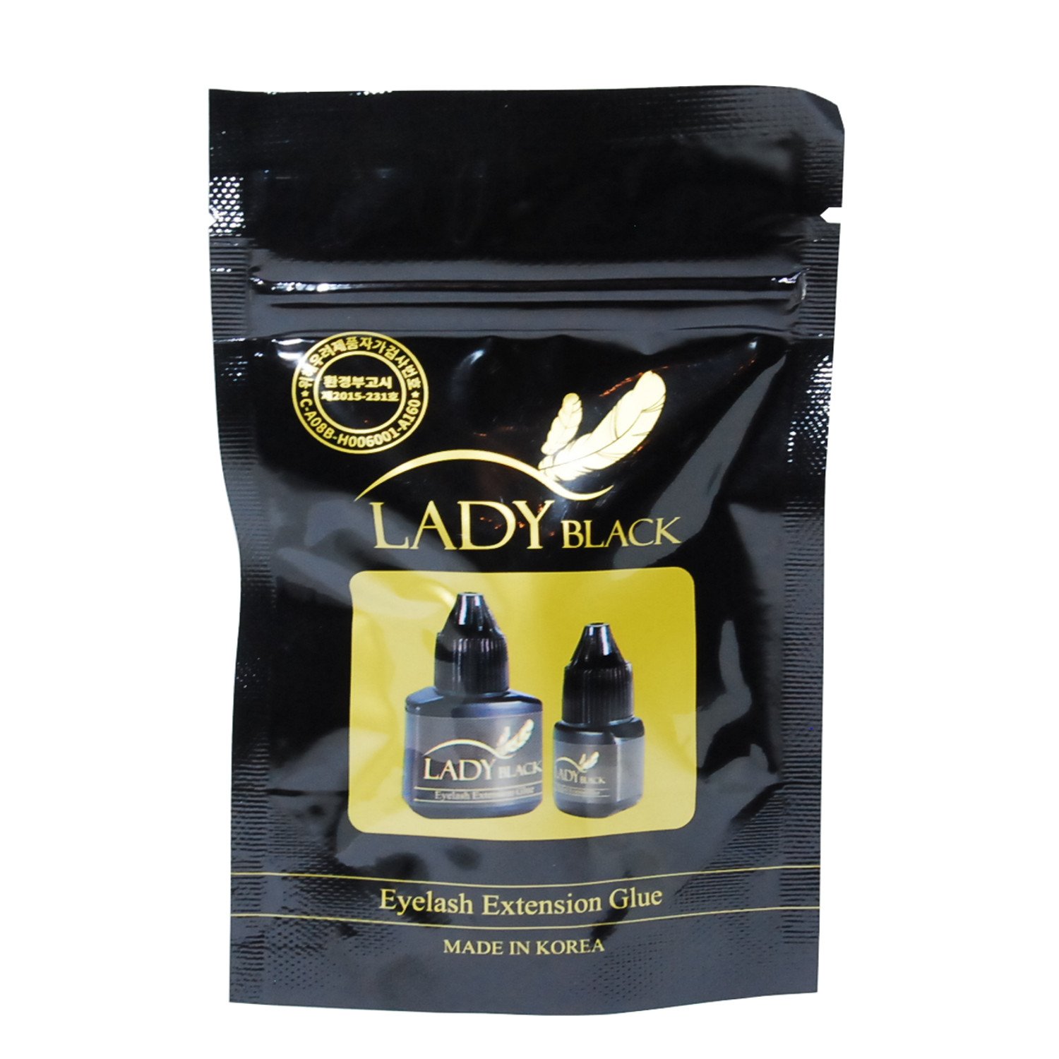 Клей для ресниц Sky Lady Black - 10 мл Черный, фото №1 Клей для ресниц Sky Lady Black - 10 мл Черный, фото №1