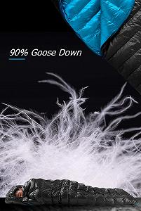 Рюкзак MYVVKIA Легкий Ультралегкий Гусячий Дімний Спальний мішок Водонепроникний synthetic.ua - Фото 1