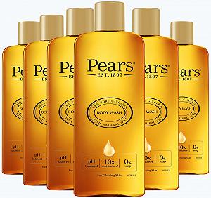 Гель для душа Pears Pure & Gentle 6 x 250 мл - Фото 1