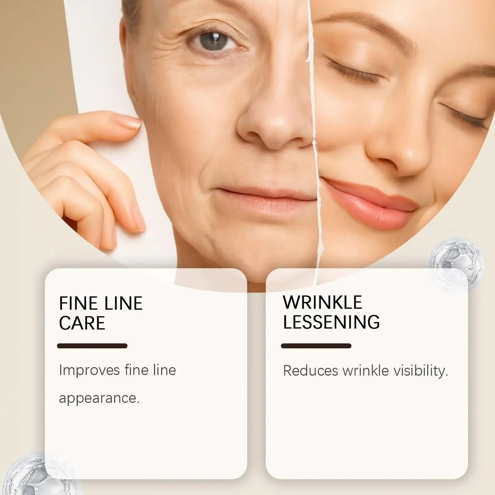 Денний крем Retinol Anti-Ageing Moisturiser Anti-Wrinkle для обличчя проти зморшок для всіх типів шкіри 1 шт, фото №7