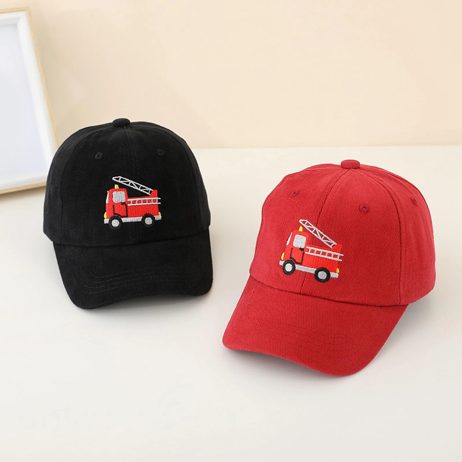 Бейсболка-тракер 2025 детская летняя с принтом Автомобиль, фото №2