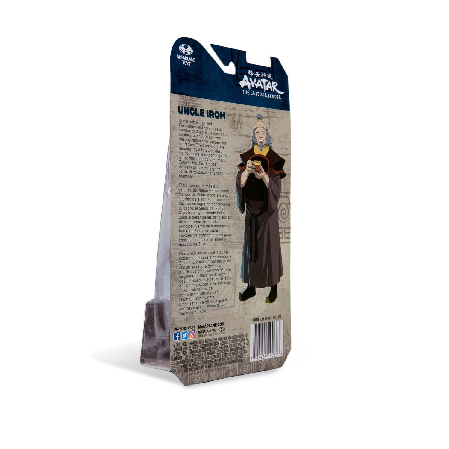 Екшн-фігурка McFarlane Avatar The Lord of the Elements Дядько Айро, 13 см, різнокольорова, фото №10