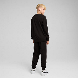 Спортивний костюм ESS Logo Crew Sweat TR  Puma Чорний XL synthetic.ua - Фото 1