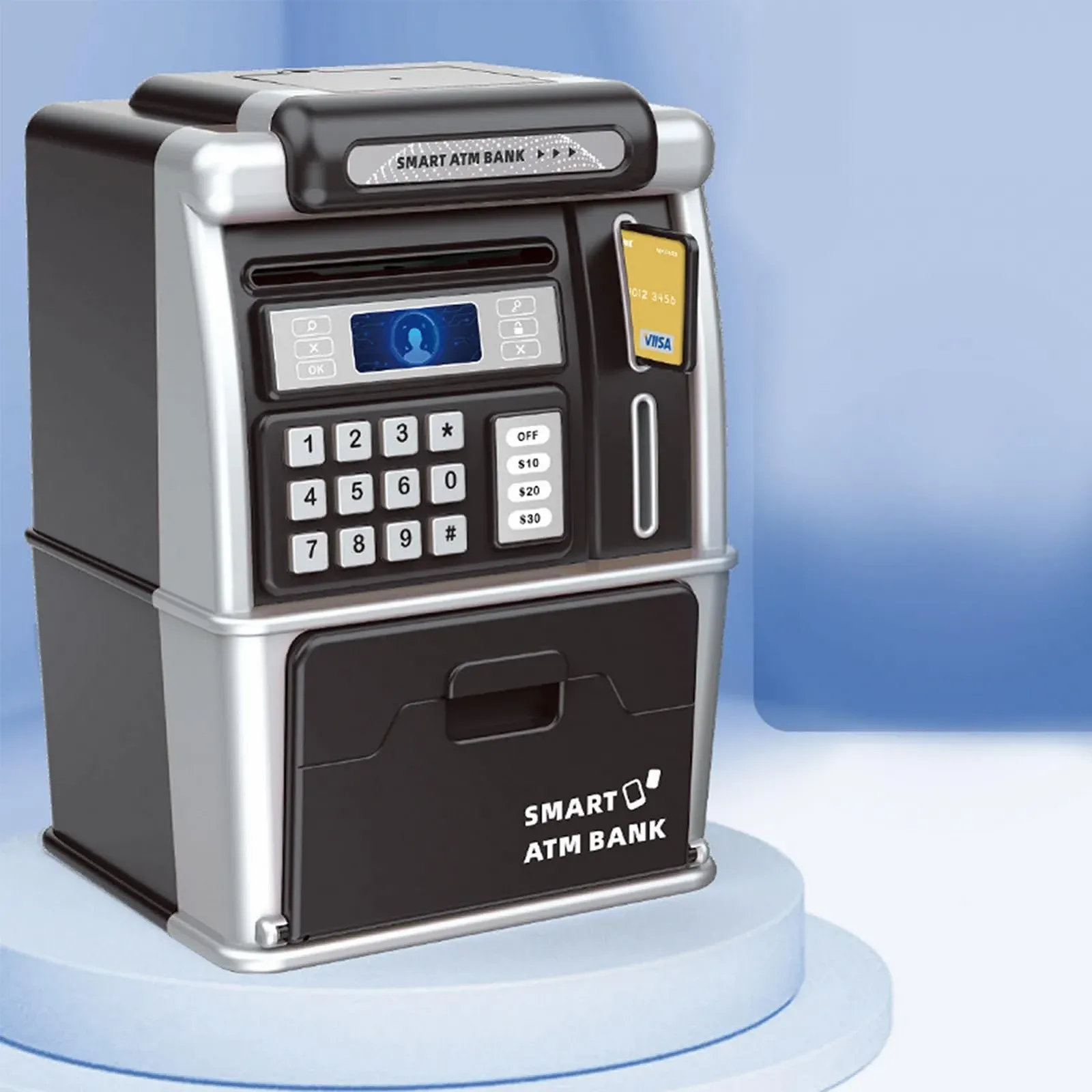 Скарбничка-банкомат електрична з паролем та автоматичним купюроприймачем Innovativ, фото №7