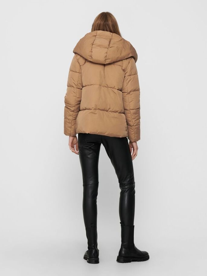 Куртка ONLY ONLSYDNEY SARA PUFFER JACKET CC OTW 15231475 Светло-коричневый S, фото №2