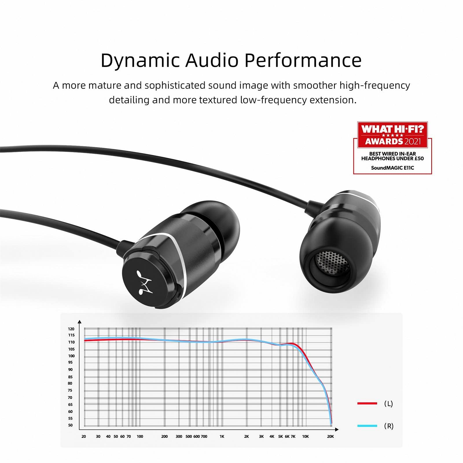 Навушники SoundMAGIC E11 High-Fidelity Вакуумні Шумозаглушення гарнітура, фото №4