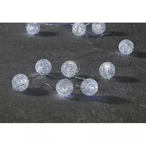 Гирлянда Luca Lighting Жемчужины 3,9 м холодный белый 8718861488838 - Фото 1