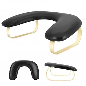 Підставка для рук майстра манікюру U-подібна зі штучної шкіри, знімна - Фото 1