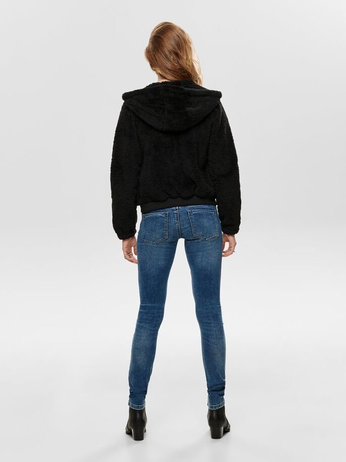 Куртка ONLY CONTACT SHERPA JACKET OTW 15183166 Черный S, фото №3