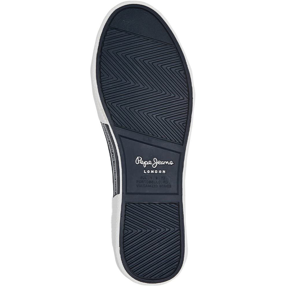 Кросівки Pepe Jeans Court De Kenton Navy Шкіряні, фото №2