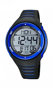 Часы Calypso Flash Time K5807/4 Мужские, Черный силиконовый ремешок - Фото 1