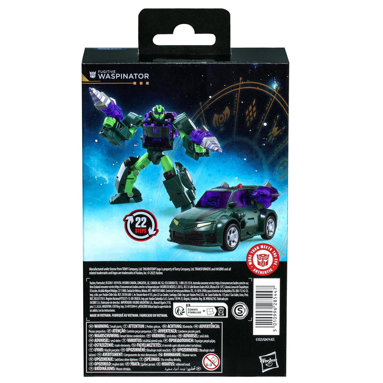 Фигурка Transformers Deluxe Class Беглец Васпинатор, фото №5