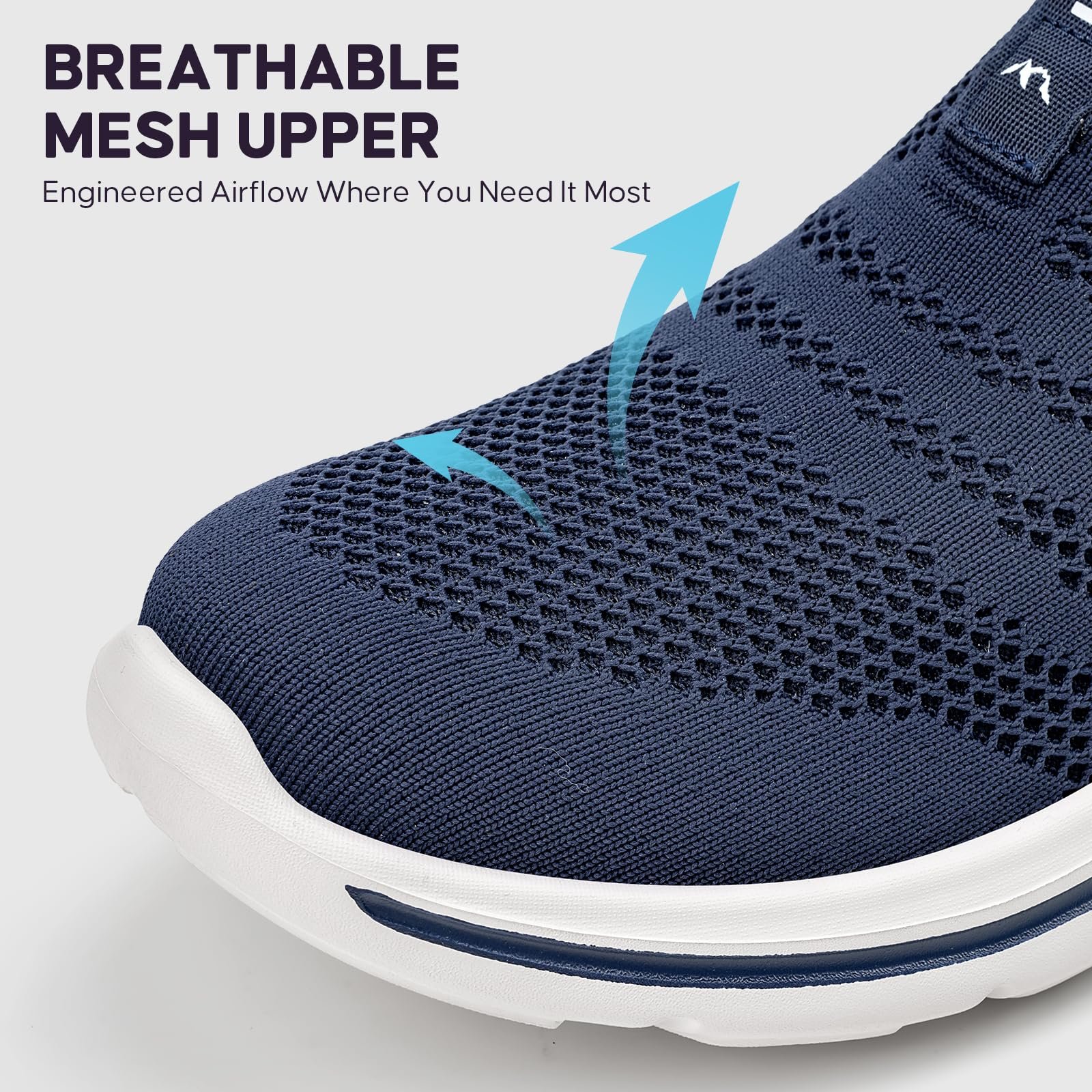 Чоловічі Кросівки ODCKOI Без шнурків для ходьби Зручні тенісні кросівки, фото №4