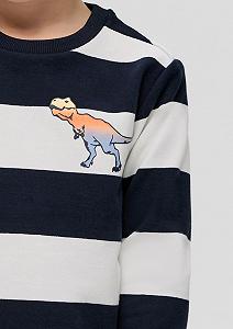 Свитшот s.Oliver Полосатый для мальчиков synthetic.ua - Фото 1