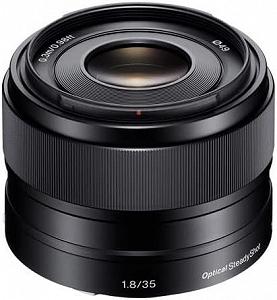 Об’єктив Sony SEL-35F18 / 35 мм / F1.8 / Sony E / Чорний (SEL-35F18) - Фото 1