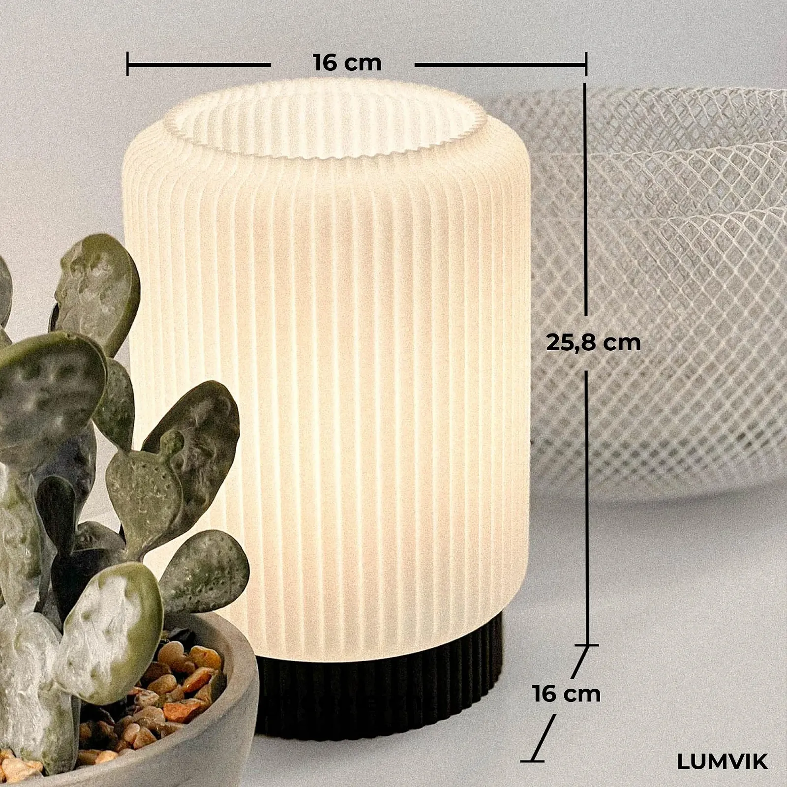 Настольная лампа Eldar Indirect Light E14 Натуральная, фото №3