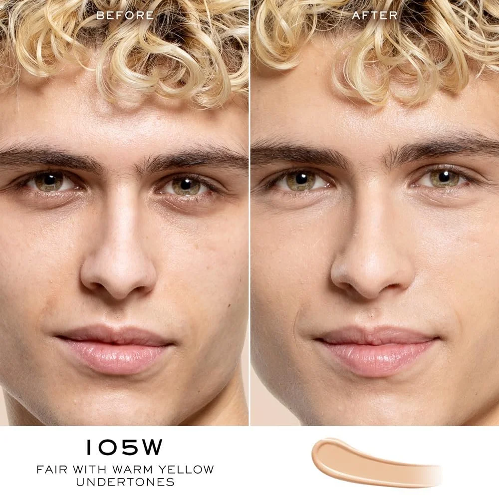 Консилер Lancôme Teint Idole Ultra Wear Care & Glow Serum Рідкий 105 W, 13 мл, фото №2