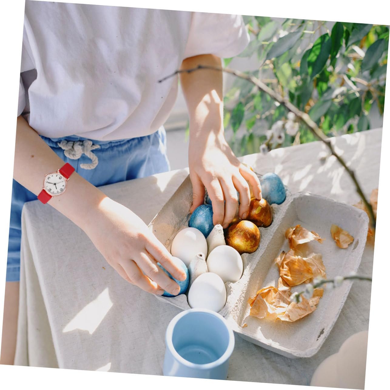 Жіночий наручний годинник Healvian Кварцовий, фото №7