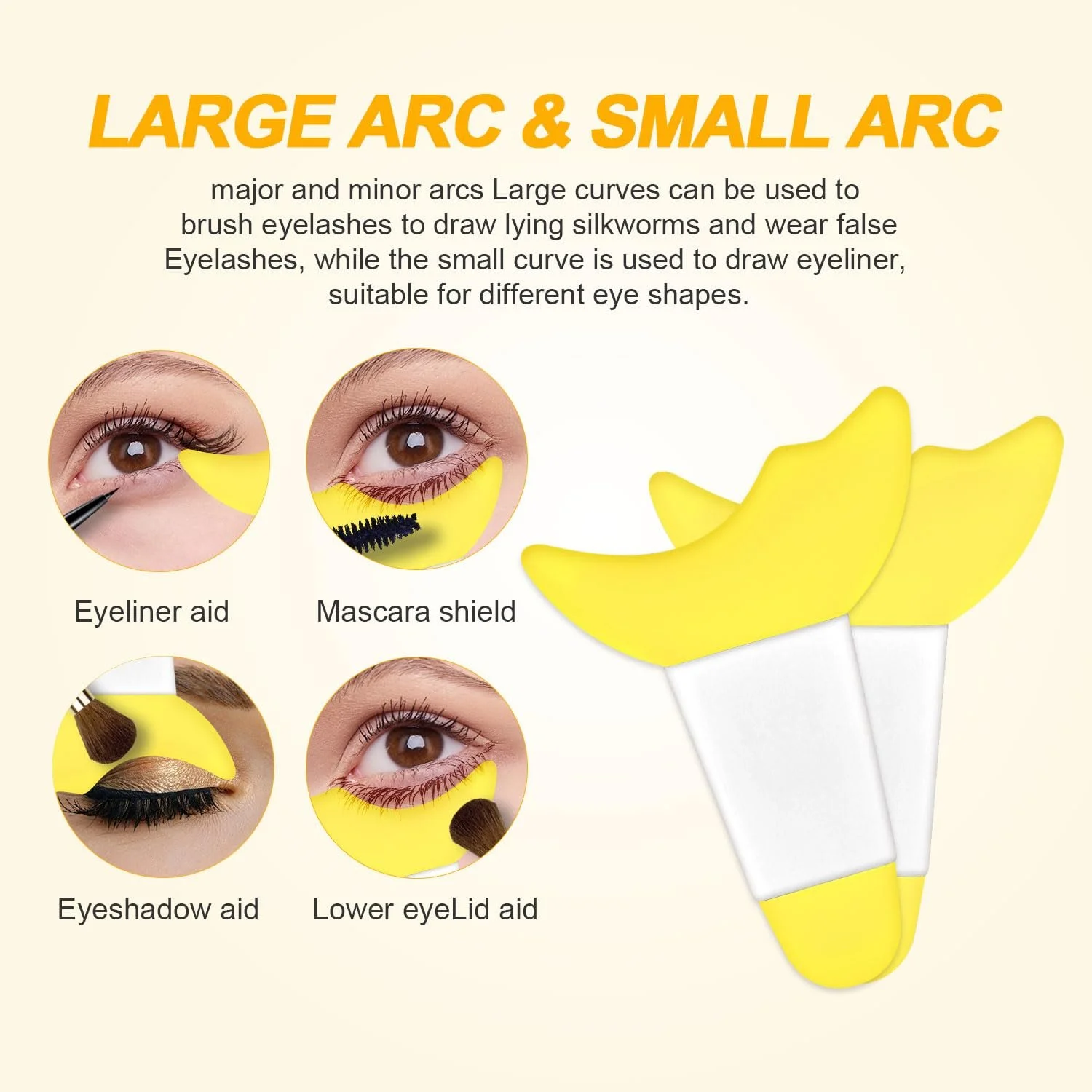 Трафарети для макіяжу Силіконові для підводки для очей, фото №5 Трафарети для макіяжу Силіконові для підводки для очей, фото №5