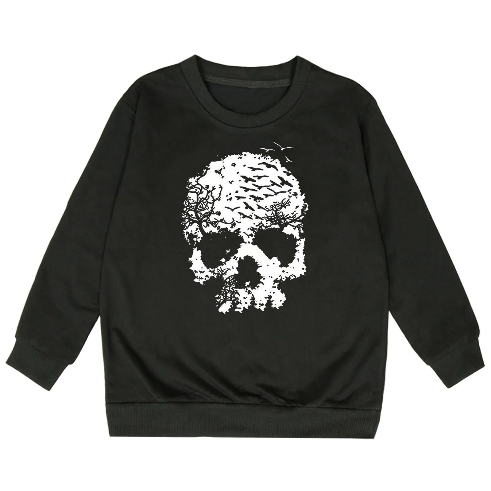 Пуловер та дівчаток, принт на Хелловін, фото №1