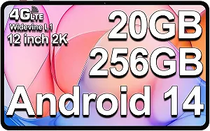 Планшет TECLAST T60 12" (8+12)/256ГБ 4G 2 SIM Android 14 Черный - Фото 1