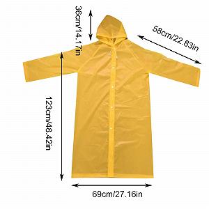 Дощовик DondPO для дівчат, багаторазовий водонепроникний дощовик ціна на synthetic.ua - Фото 1 Дощовик DondPO для дівчат, багаторазовий водонепроникний дощовик synthetic.ua - Фото 1