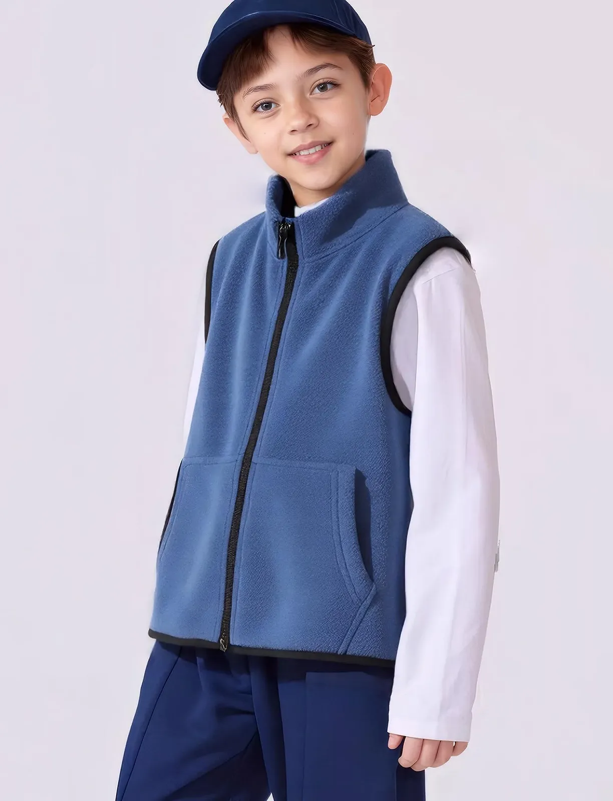 Жилет Флисовый FEOYA Детский Зимний для Мальчиков, фото №2