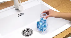 Щітка для миття склянок Tescoma CleanKit 900680 з присоскою synthetic.ua - Фото 1