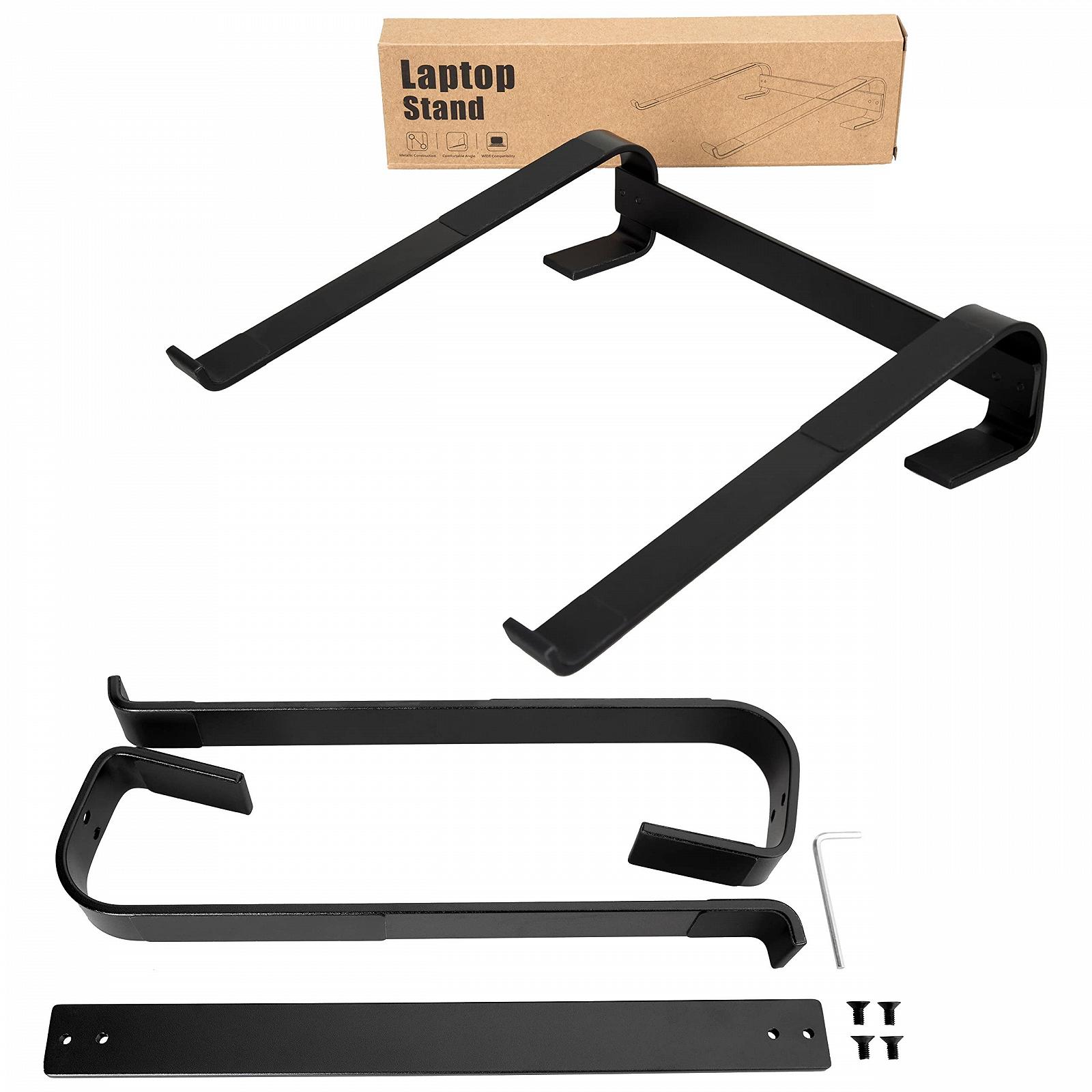 Підставка для ноутбука Konsol 10-15.6 дюймів, ергономічна алюмінієва портативна з вентиляцією для відводу тепла, фото №6