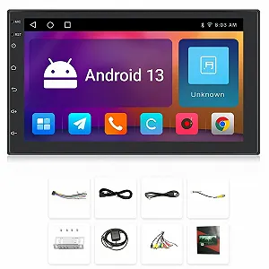 Автомагнитола Rimoody Car Radio / 2 DIN / 10'' / 2/32GB / USB / WI-FI / GPS / Bluetooth / Android13 / Black - Фото 1