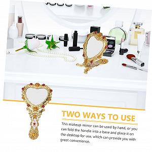 Зеркало Angoily Hand 2 шт Vintage Mini косметическое Зеркало Retro ручное Сердце цена на synthetic.ua - Фото 1 Зеркало Angoily Hand 2 шт Vintage Mini косметическое Зеркало Retro ручное Сердце synthetic.ua - Фото 1