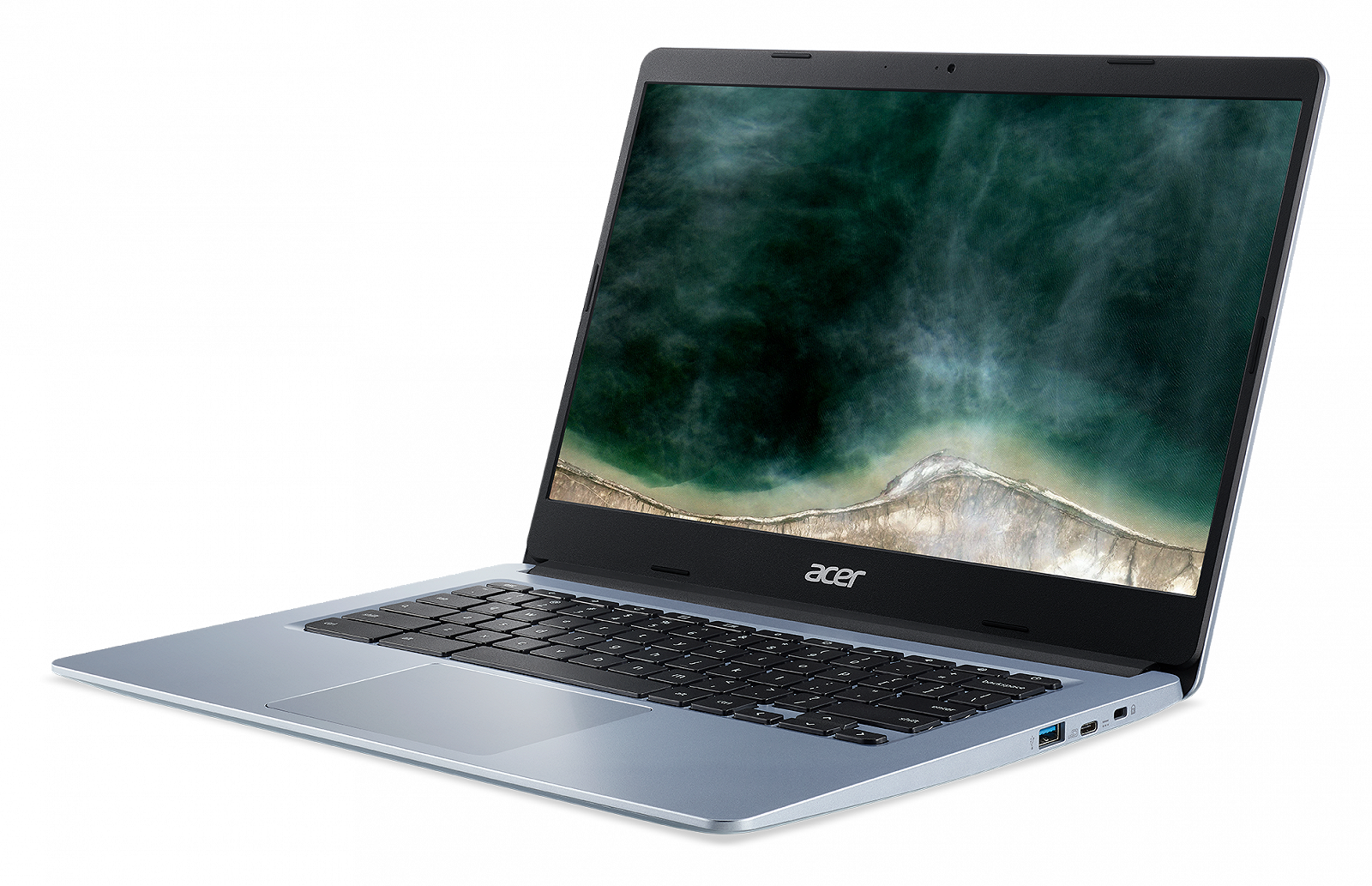Ноутбук 14" Acer Chromebook 314 CB-CB314-1H-C1SQ Intel Celeron N4020 RAM 4GB eMMC 64GB Chrome OS (UKR), фото №4