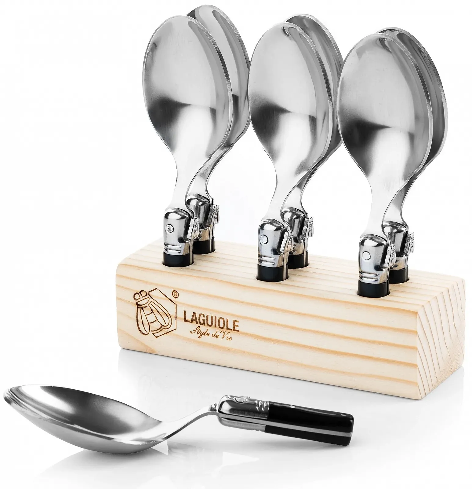 Ложка для закусок Laguiole Style de Vie Premium Line, 6 шт, фото №1