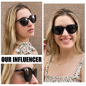 Солнцезащитные очки Ретро Duco 1230 для женщин, поляризованные, 100% UV400 защита synthetic.ua - Фото 1