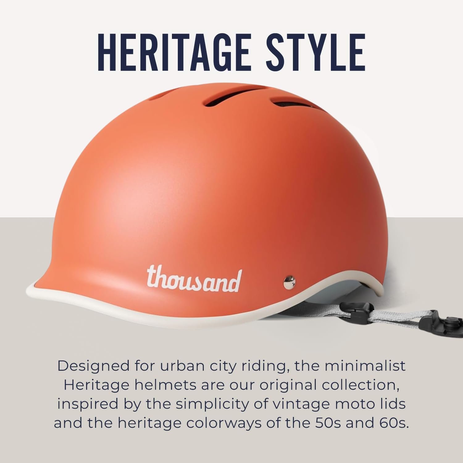 Шолом Thousand Heritage Collection для дорослих, низький профіль, ретро, міський, сертифікований, фото №5