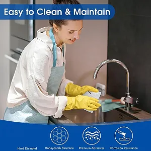 Точильні камені алмазні двосторонні (5 шт.) з нековзкою основою synthetic.ua - Фото 1