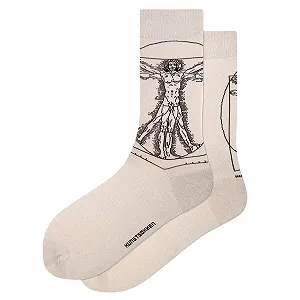 Носки Art Gustav Klimt, Mondrian, Van Gogh, Franz Marc, Friedrich, Munch - Фото 1